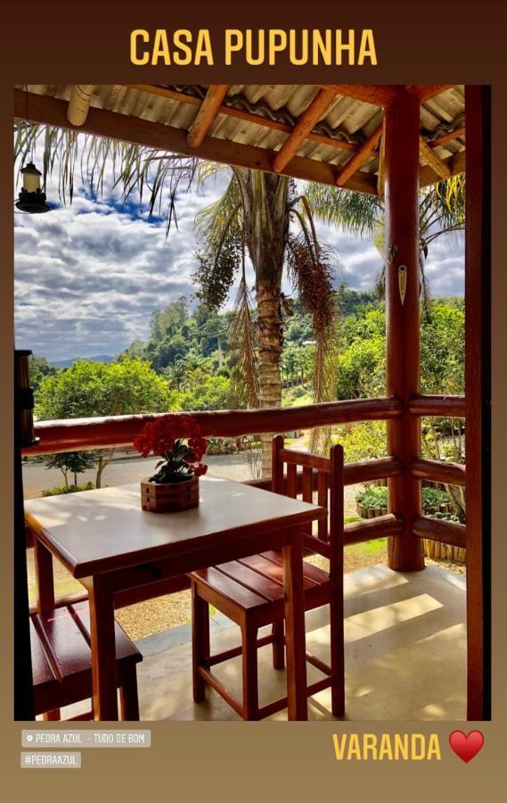 Sitio Dos Palmitos - Casa Pupunha Hotel Pedra Azul  Kültér fotó